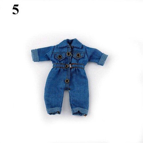 Doll Gift Toys Doll Overalls Obitsu11 Doll Accessories Doll Clothes Denim Pants - Picture 14 of 14