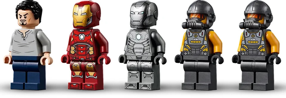 Lego Iron Man Armory 76167 Super Heroes Minifigure Building Set