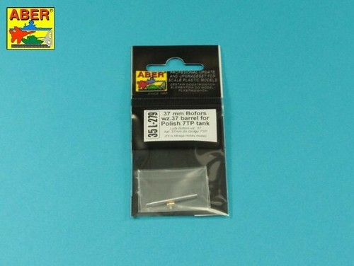 ABER 35L-279, 37 mm Bofors wz.37 barril para tanque pulido 7TP, ESCALA 1:35 - Imagen 5 de 6