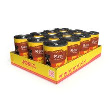 JosiDog Beef in Sauce (12 x 415 g) | Nassfutt...