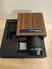 Vintage Bell  Howell Slide Cube RF60 Remote Focus w/ Cover, For Repair Or Parts