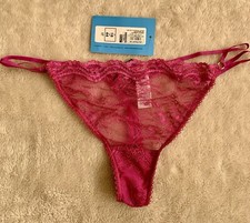 BNWT M S Magenta Thongs UK 16