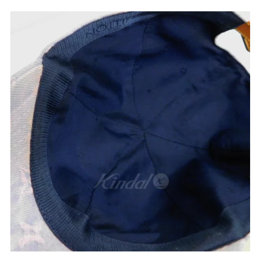 LOUIS VUITTON LV Monogram Denim Men's Cap Cartoon M8158M Blue Pink