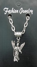Archangel Rafael Pendant Necklace 20" or 24" Inch Saint Raphael Angel Rāfāʾēl