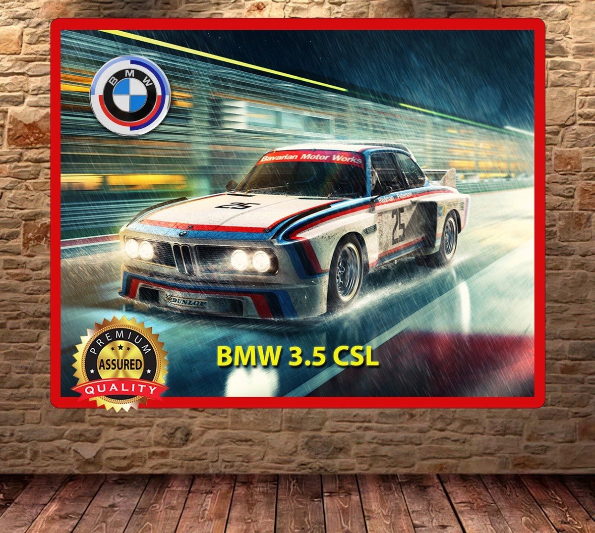 厳選スロットカー　FLY BMW 3.5 CSL used FLY CAR MODEL BMW 3.5 CSL ART CAR 24h. LE MANS 1975 (96048