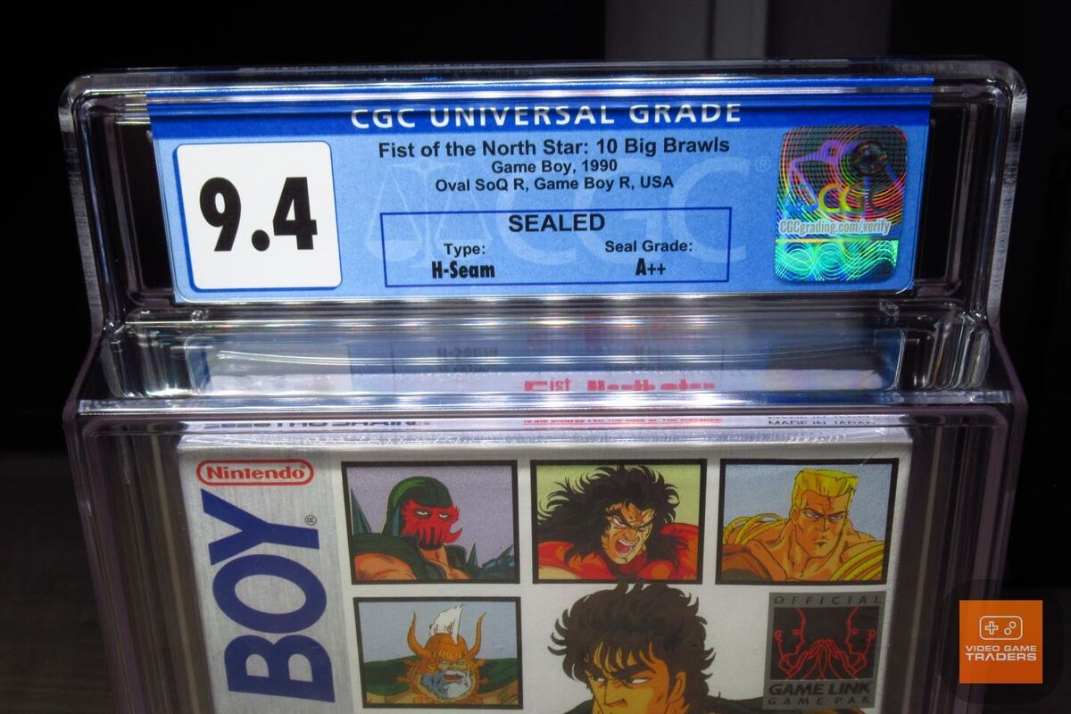 CGC 9.4 A++ - Fist of the North Star Original Game Boy CGC 9.4 A++ - Fist of the North Star Original Game Boy