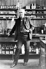 New 5x7 Photo: Inventor Thomas Edison at his Workshop