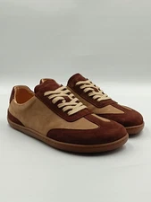 Barefoot ZOLI women's minimalist shoes beige with brown two sizing G/H 36