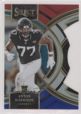 2023 Panini Select Premier Level Red & Blue Prizm Die-Cut Anton Harrison bn5