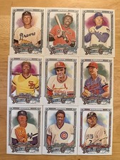 Topps Allen & Ginter HOF Lot 🔥 Niekro Murray Winfield Dawson Gossage Pudge +