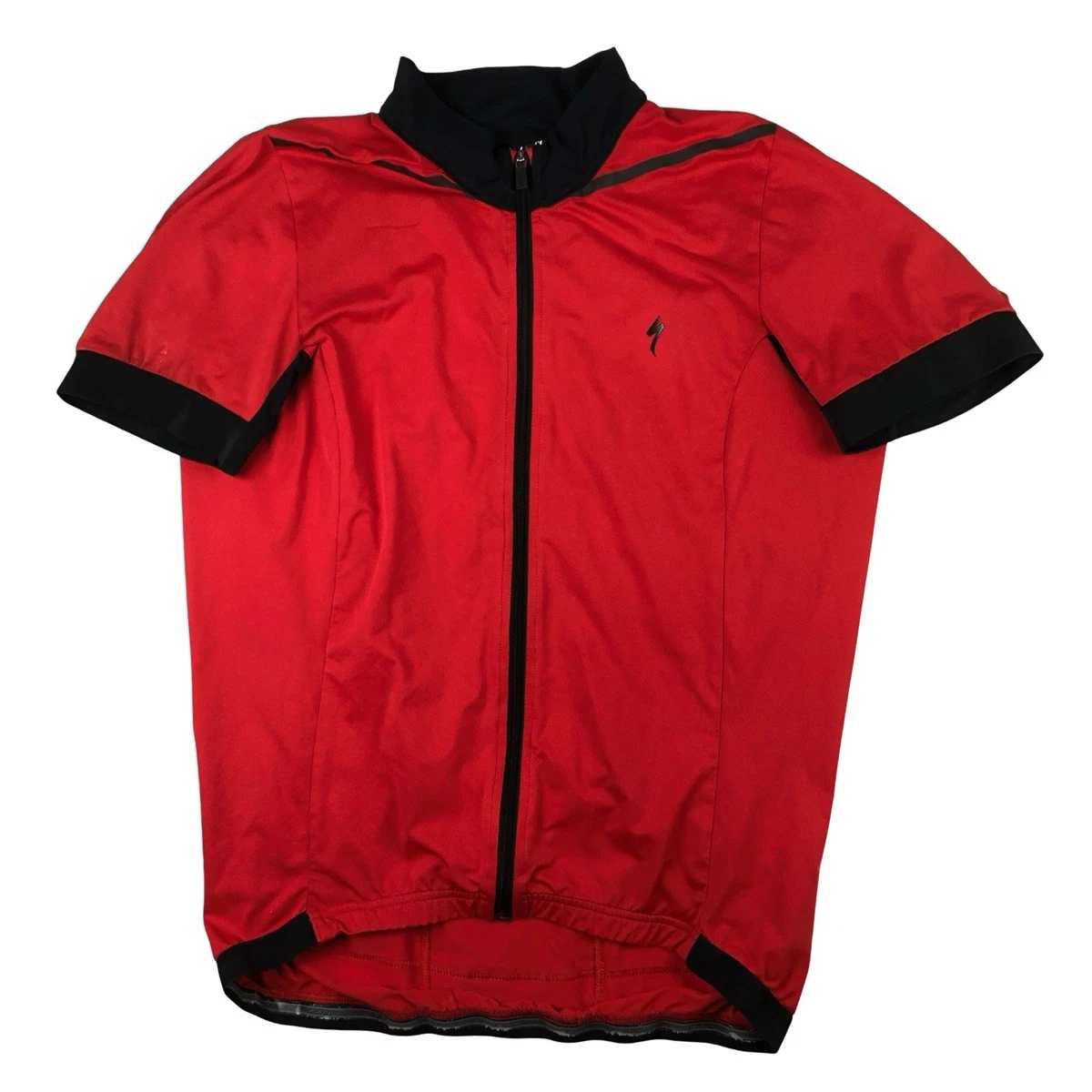 Maillot Cycliste Specialized S-Works – Rouge, Taille L, Homme, Full Zip