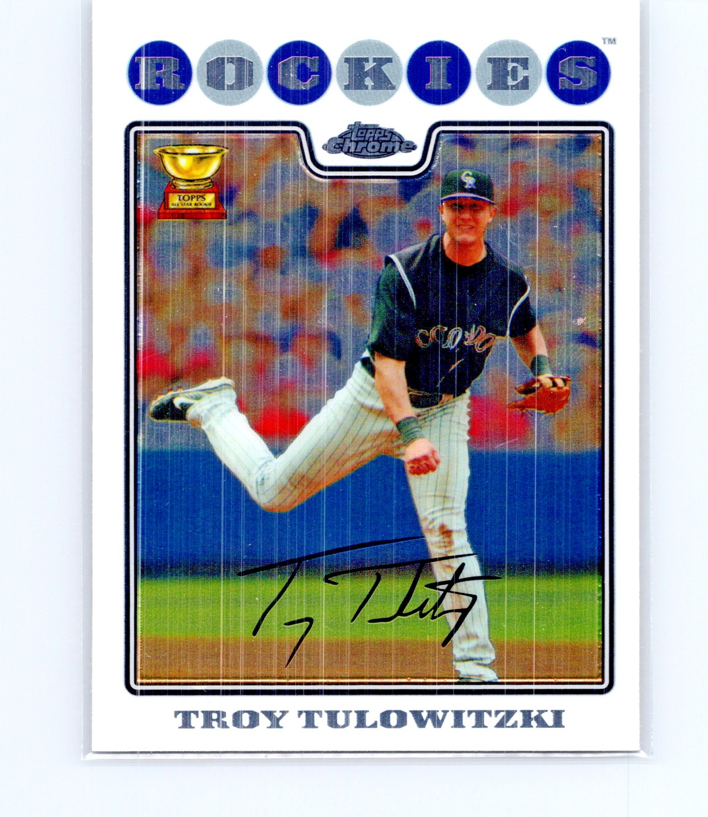 2008 Topps Chrome Troy Tulowitzki #97