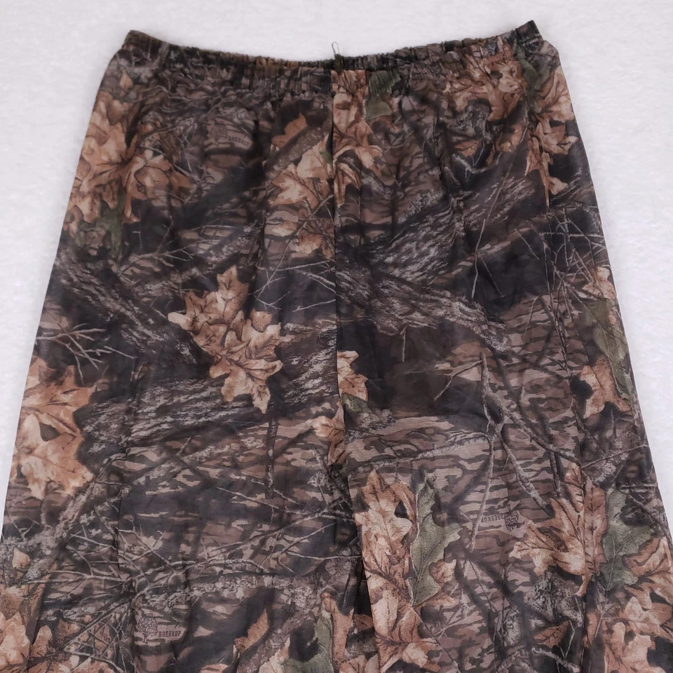 Mossy Oak Break-Up Camo Pants L/XL Hunting Outdoor Mesh Elastic Waist Lightweigh - Image 2 of 4