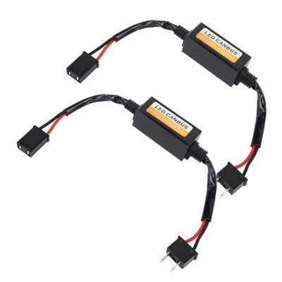 H7 LED Headlight Decoder Resistor Water Plug and Play Anti Flicker Canbus 