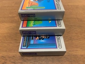[New and unopened] Famicom Silver Box Wild Gunman Hogan's Alley Duck Hunt