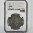 1889 O Morgan Silver Dollar $1 NGC XF 45