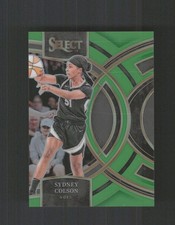 2024 Panini Select WNBA #148 Sydney Colson Prizms Neon Green #/75