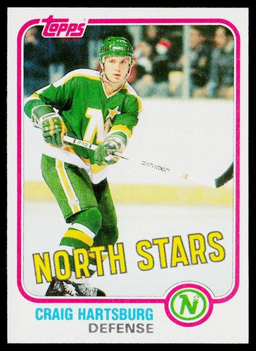 Craig Hartsburg [West] #106 1981 Topps card