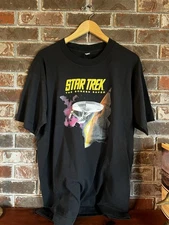 Vintage 1992 Star Trek Screen Saver Paramount Pictures Best Berkeley Tee XL
