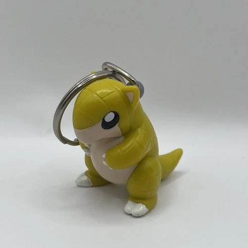 Vintage 1999 Pokemon Sandshrew Burger King Meal Keychain Toy Figure 2” Nintendo