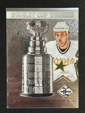 2012-13 Panini Limited Stanley Cup Winners Derian Hatcher /5 Dallas Stars