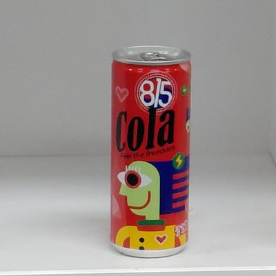 815 Cola Korea Limited Funky Design Can 250ml.  Vibrant Colors