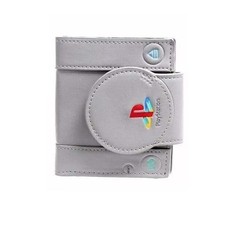 New Sny Playstation Wallet Console Shaped Double Fold Student Wallet