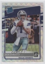 2020 Panini Donruss Optic Rated Rookies Wave Prizm 30/199 Ben DiNucci #200 0b6b