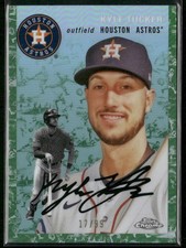 2023 Topps Chrome Platinum Anniversary #263 Kyle Tucker Toile Green #/99