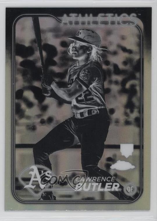 2024 Topps Chrome Negative Refractor Lawrence Butler #5 yl0