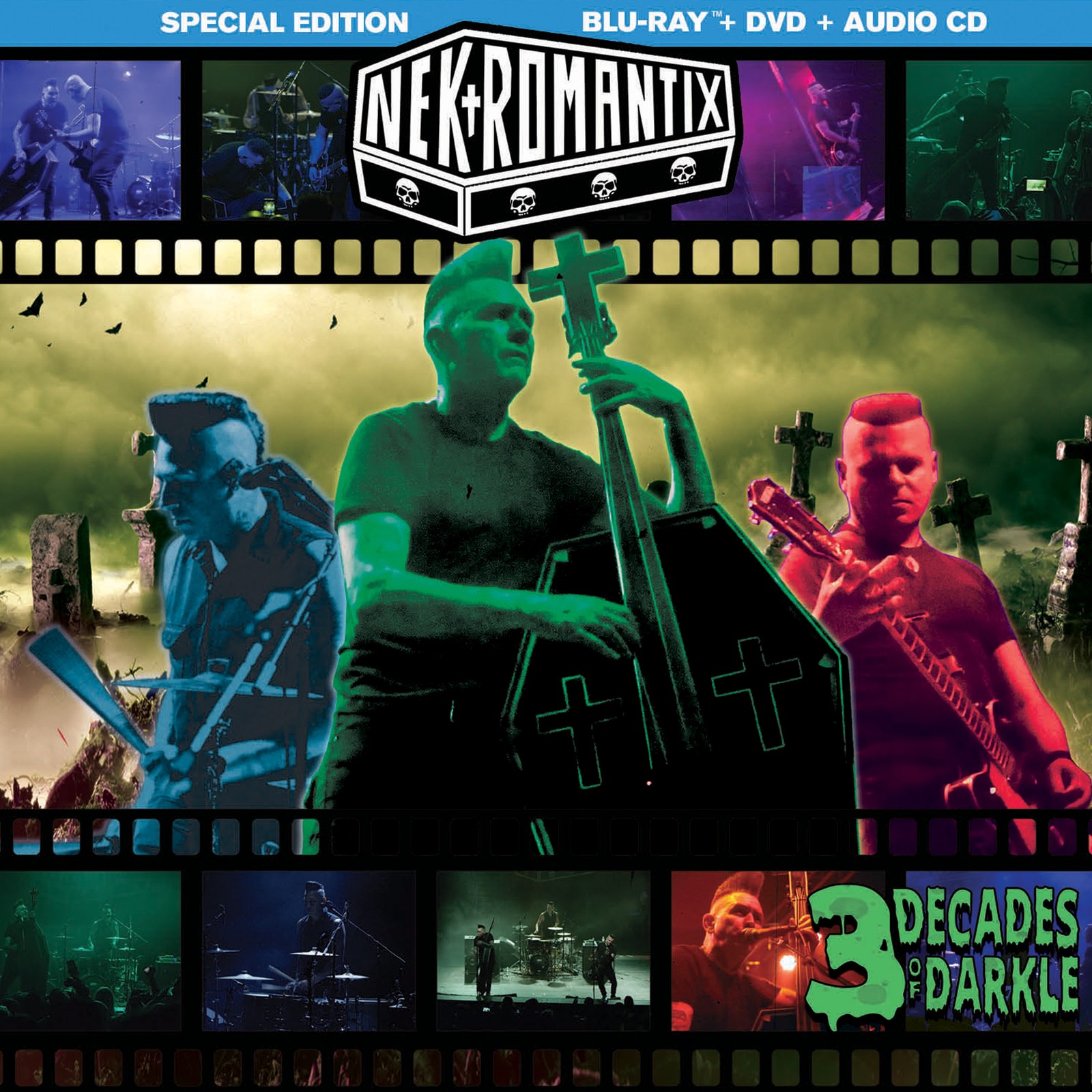 Альбом Nekromantix 3 Decades of Darkle (винил) 12 (ИМПОРТИРОВАН из Великобритании)