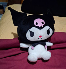 Sanrio Kuromi Plush Stuffed Animal Toy - Black White Pink, Sanrio, 2023