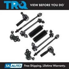 TRQ Front Steering & Suspension Kit Fits 96-04 Pathfinder 97-03 QX4
