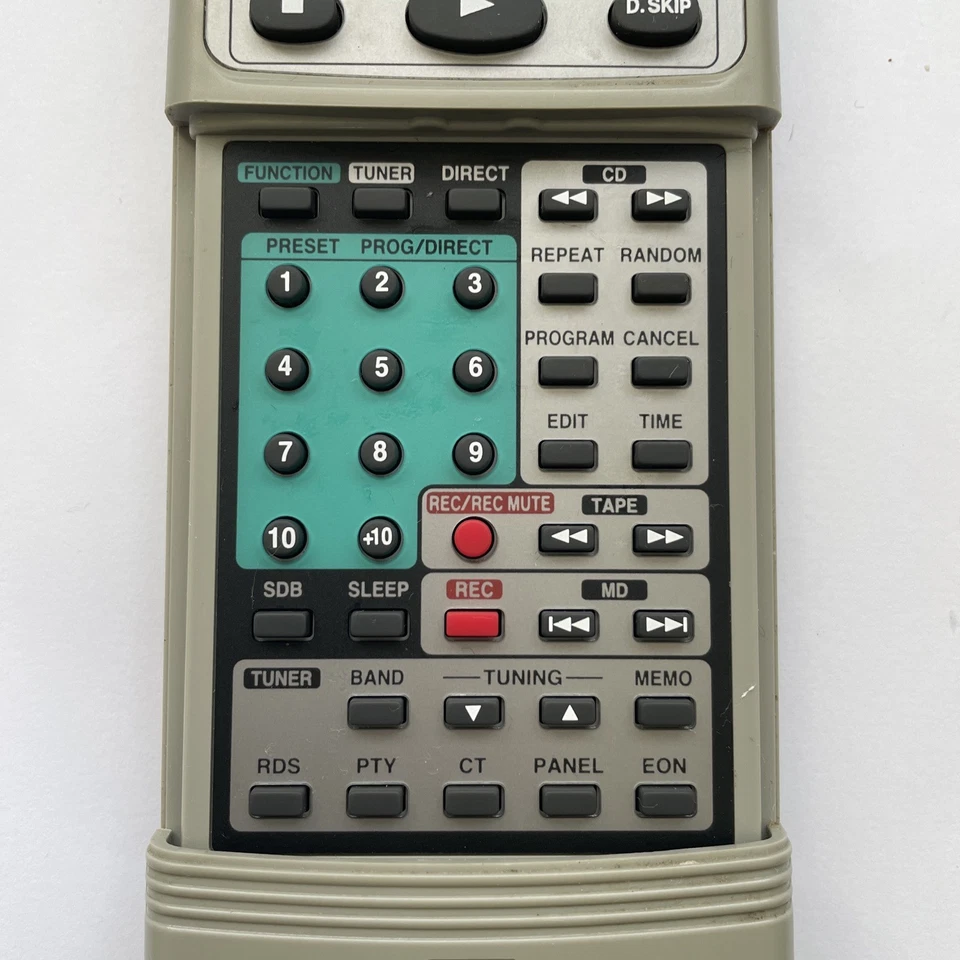 DENON RC-846 Mini System Remote Control D-M10, D-M3S, D-M5, UD-M3 M5, DRA-F100 - Image 4 of 4