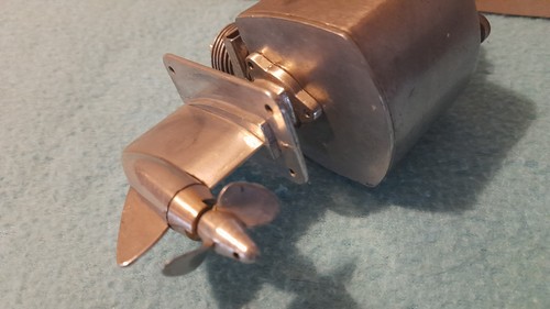 VINTAGE ALLYN SEA FURY TWIN INBOARD BOAT GLOW ENGINE. - Picture 8 of 9