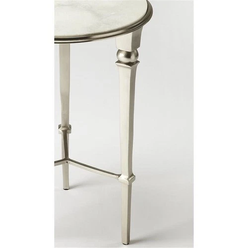 Butler Specialty Darrieux Marble End Table - Picture 1 of 3