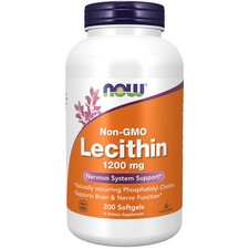 Lecithin 200 Sgels 1200 mg by Now Foods