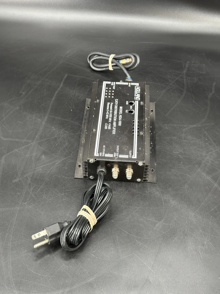 Holland Electronic CATV Distribution Amplifier 54-1000MHz +34dB Model HDA-1000 - Image 3 of 4
