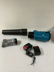 Souffle-feuille sans fil avec batterie et chargeur bleu G65