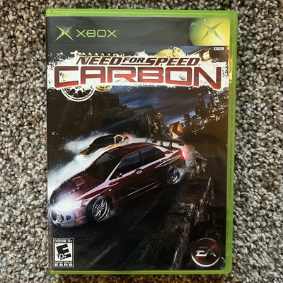 #ad Need for Speed: Carbon Microsoft Xbox 2006 OG Black Box Racing Game Tested $9.99