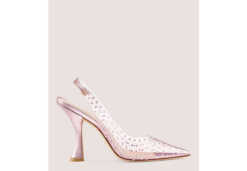 Stuart Weitzman GLAM XCURVE 100 SLINGBACK SIZE 7.5 (NEW)