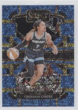 2024 Select WNBA Concourse Light Blue Disco Prizm /125 Chennedy Carter #29 1pe9