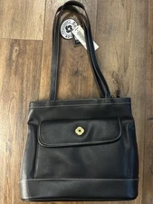 NWT Vintage 1995 Samsonite HandBag Carrypak Black With Agenda Two Shoulder Strap