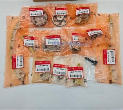#ad Genuin OEM Timing Chain Kit VVT Sprocket Set For Honda Accord CR V 2.4L L4 DOHC $199.80