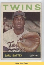 1964 Topps Earl Battey #90 READ 9an