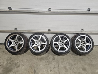JDM Rays Engineering Challenger Series 18x10 Set Four Wheels Offset 20 PCD 114.3