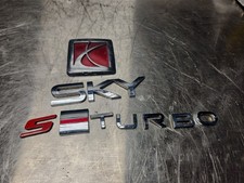 2007-2009 Saturn Sky Redline Turbo Rear Bumper Emblem Letters Oem