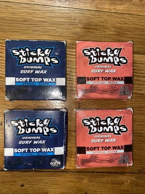 4 Sticky Bumps Surf Wax Warm-Tropical And Cool Cold