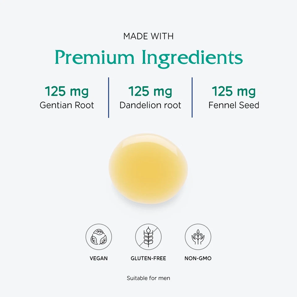 Bitters Tonic Nutritional Supplement 4 Fl Oz Vegan Digestive Health Formula Foto 4 de 4