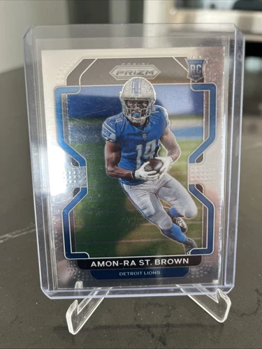 2021 Panini Prizm - Rookie Amon-Ra St. Brown #358 (RC) - Lions Rookie